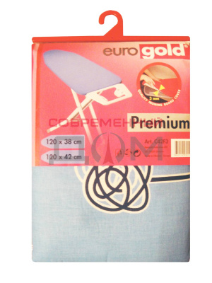 Чехол для гладильной доски EuroGold Premium C42F3 (M)
